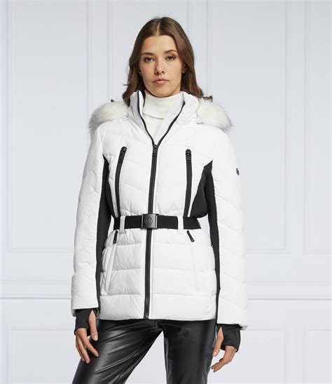 michael kors white outdoor jacket